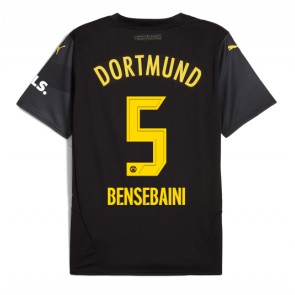 Borussia Dortmund Ramy Bensebaini #5 Bortatröja 2024-25 Kortärmad